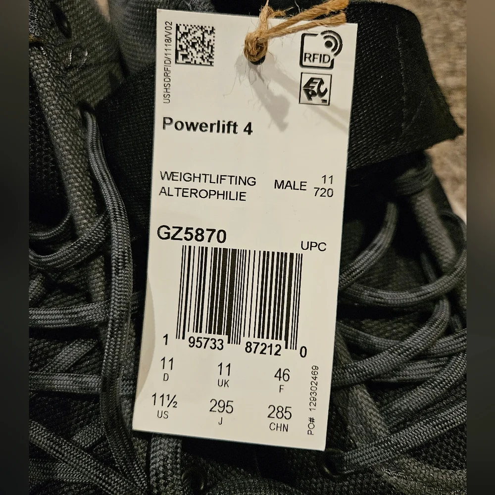 NWT Adidas Powerlift 4 Weightlifting Shoes - Picture 6 of 6